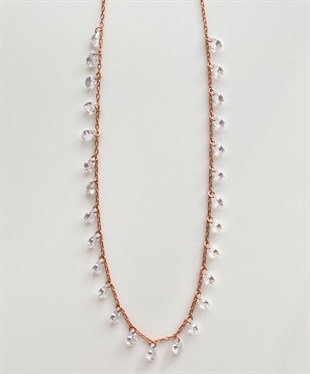 Taşlı Gümüş Kolye