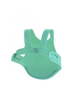 Yeşil Silikon Mama Önlüğü