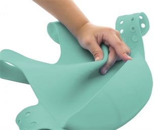 Yeşil Silikon Mama Önlüğü