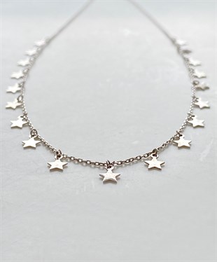 Yıldız Gümüş Kolye