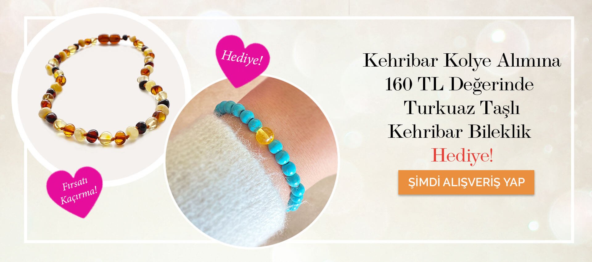 Kehribar Kolye Kampanya