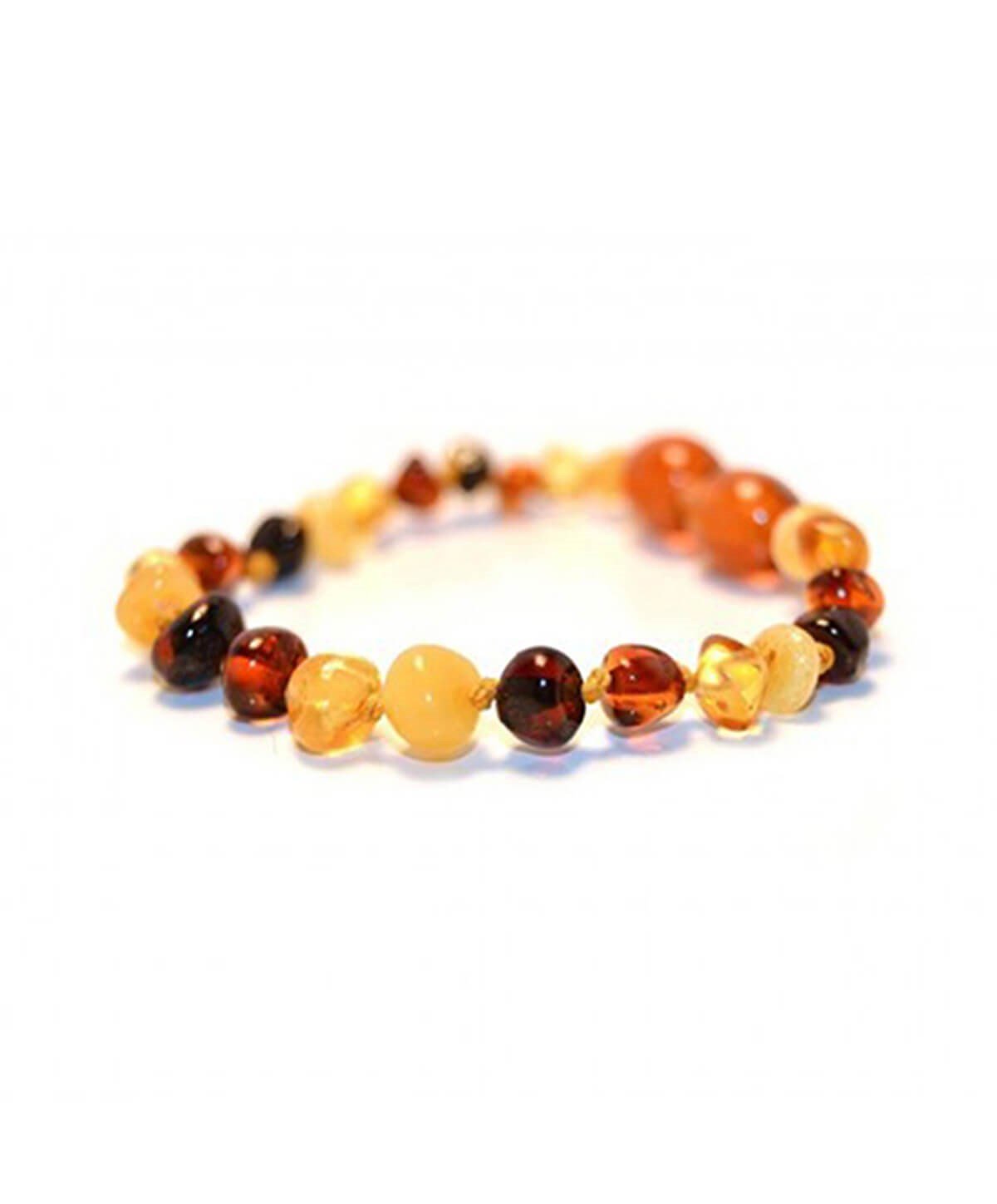 Çok Renkli Kehribar Bileklik