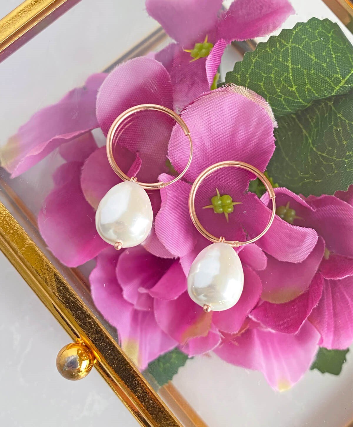 İnci Gümüş Küpe