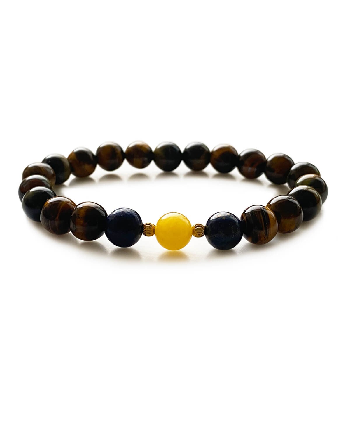 Kaplangözü Taşlı Milky Kehribar Bileklik