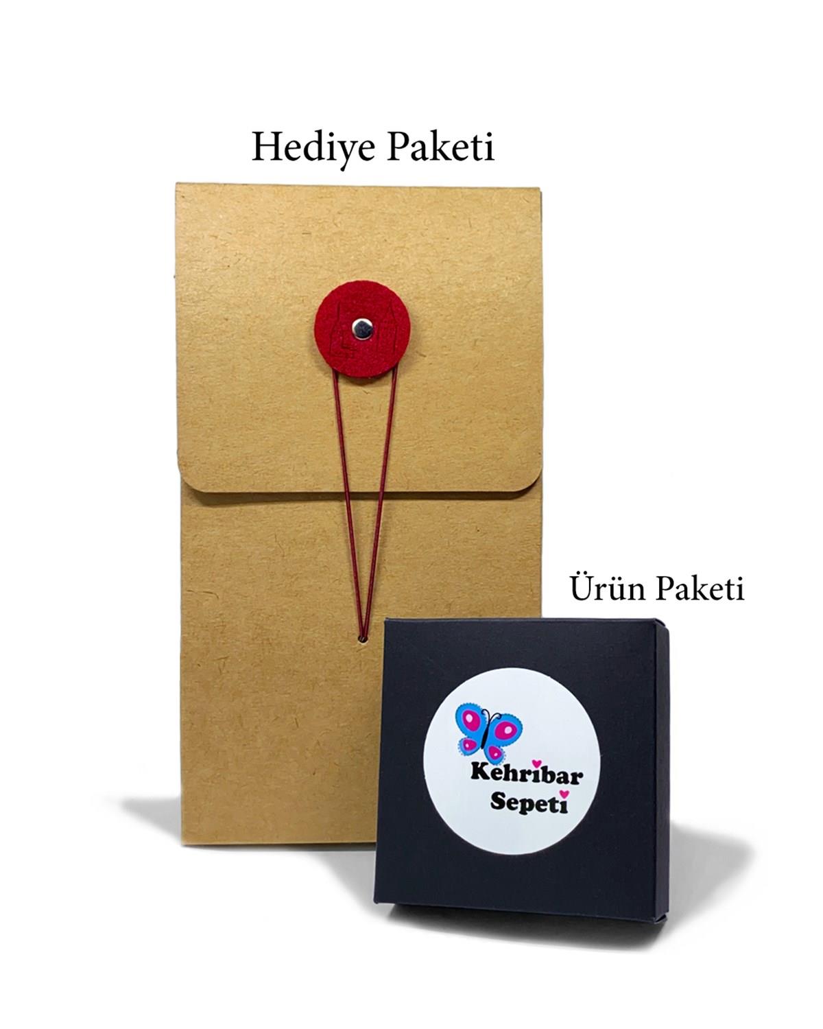 Karamel Limon Kehribar Bileklik