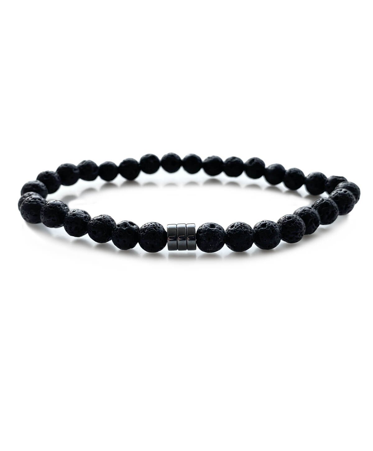 Lav Hematit Taşlı Bileklik