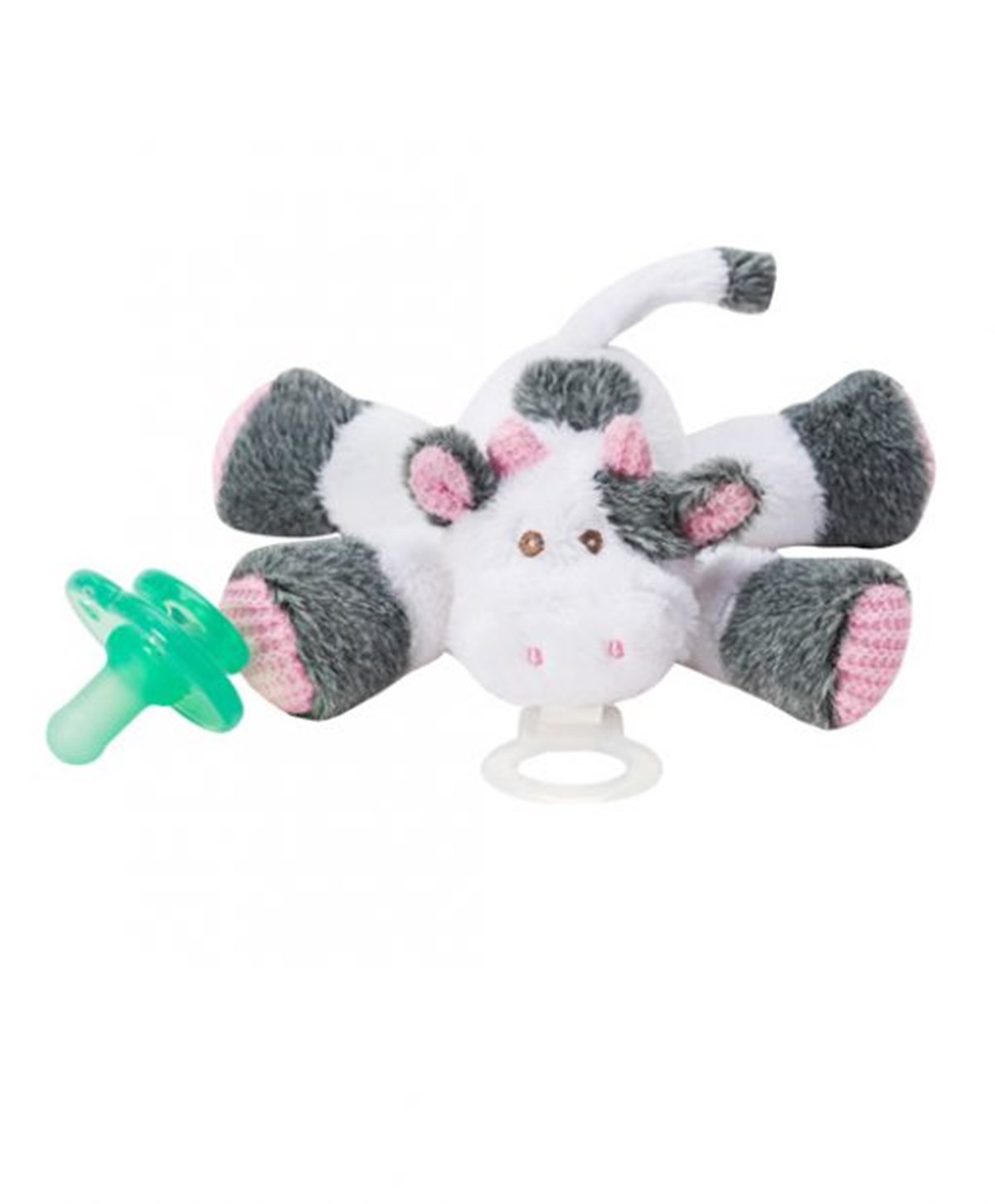 Nookums Çıkarılabilir Emzikli Uyku Dostu – Cutsie İnek (Buddies)