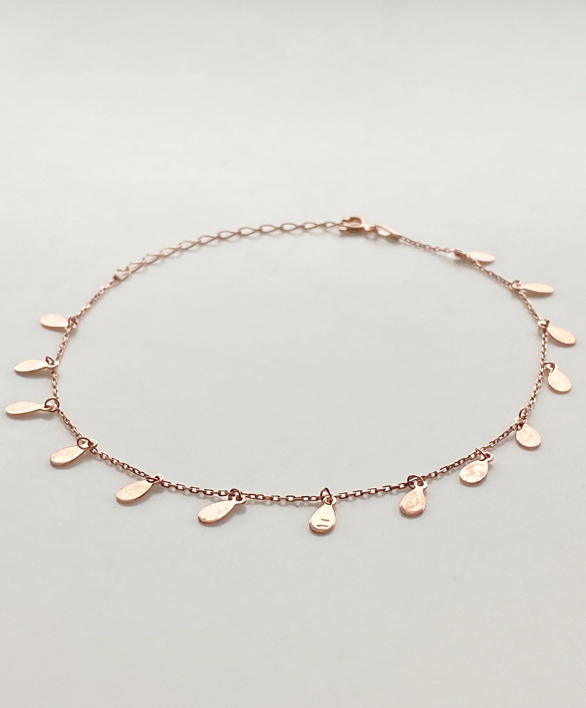 Oval Pul Gümüş Halhal