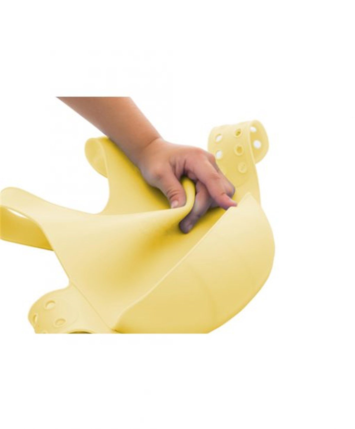 Sarı Silikon Mama Önlüğü