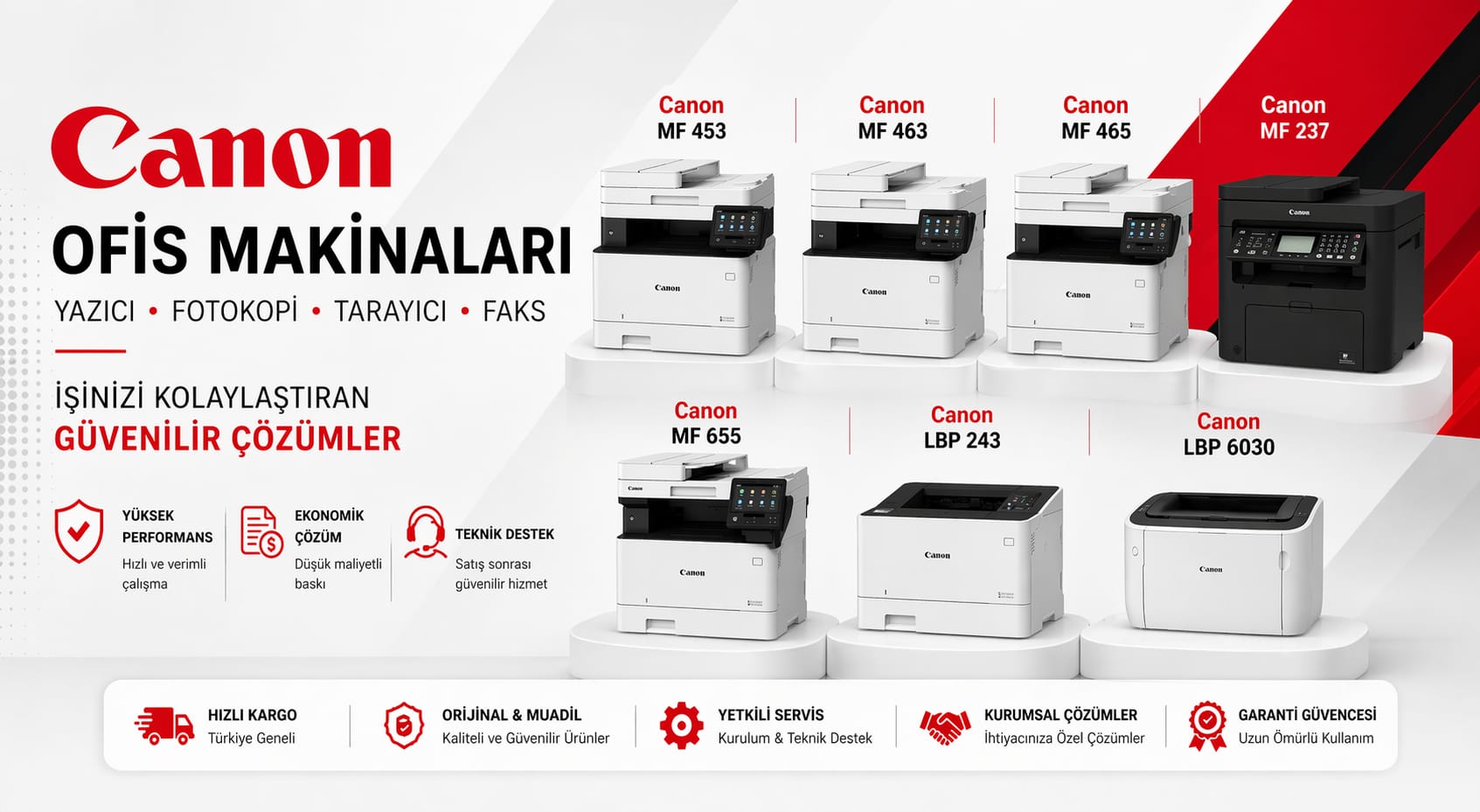 CANON MAKİNALAR