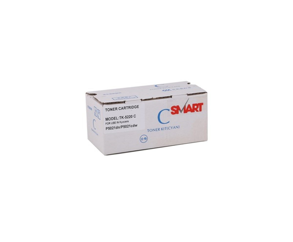 Kyocera Mita TK-5220 muadil By Point  Mavi Toner ECOSYS P5021-M5521-MC3321(1T02R9CNL1)