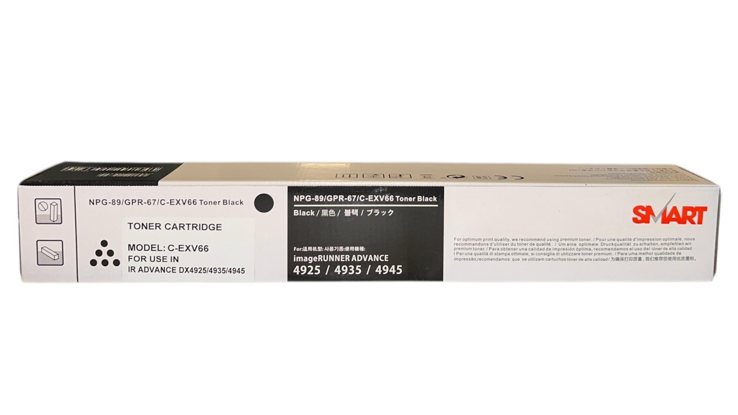 Canon EXV-66 Smart Toner IR ADVANCE DX 4925i 4935i 4945i 5745C002AA
