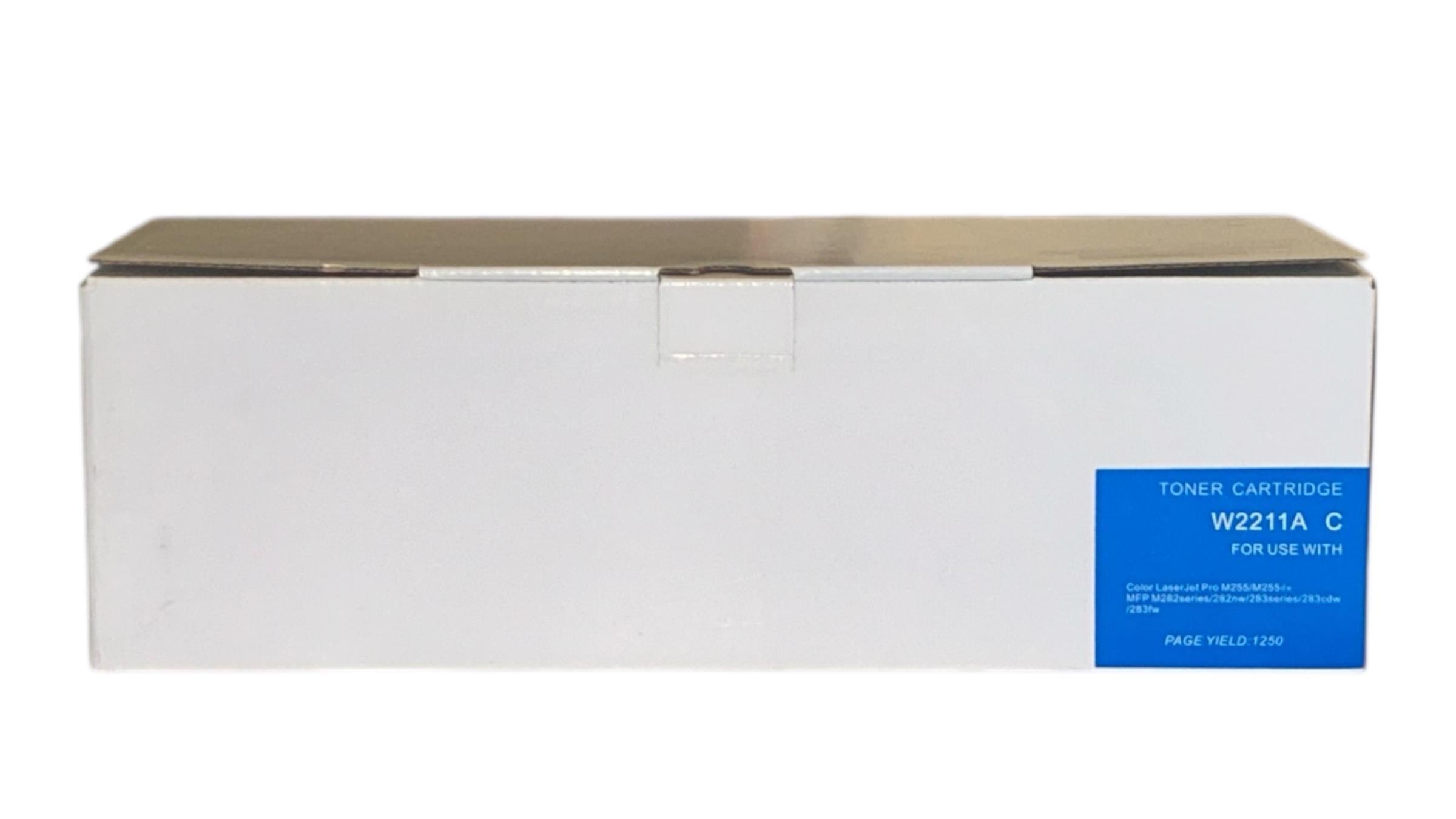 HP W-2211  207A Muadil Toner Mavi LaserJet Pro M-255  M-282  M-283