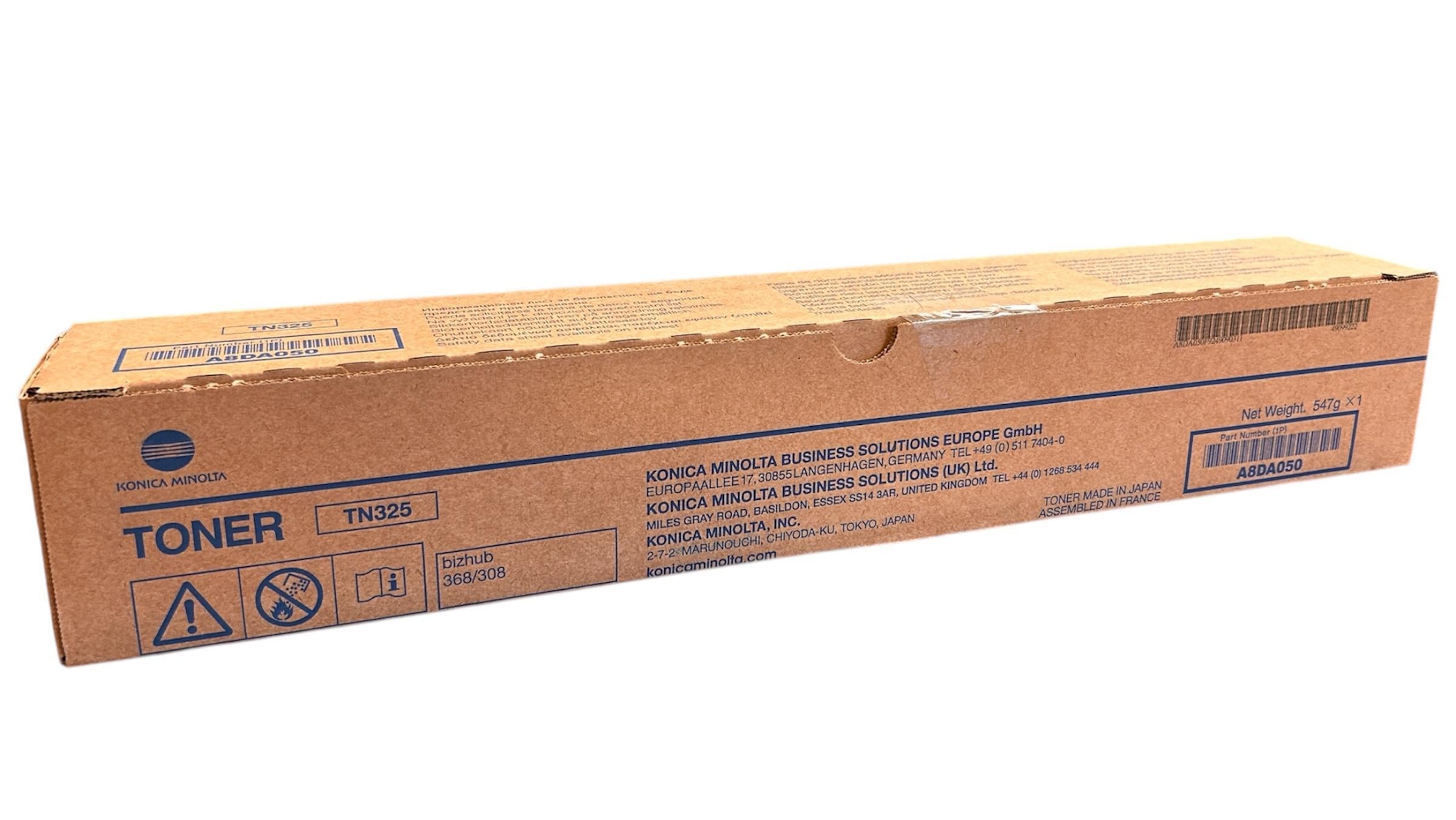 Minolta TN-325 Orjinal Toner Bizhub 308  368 A8DA050