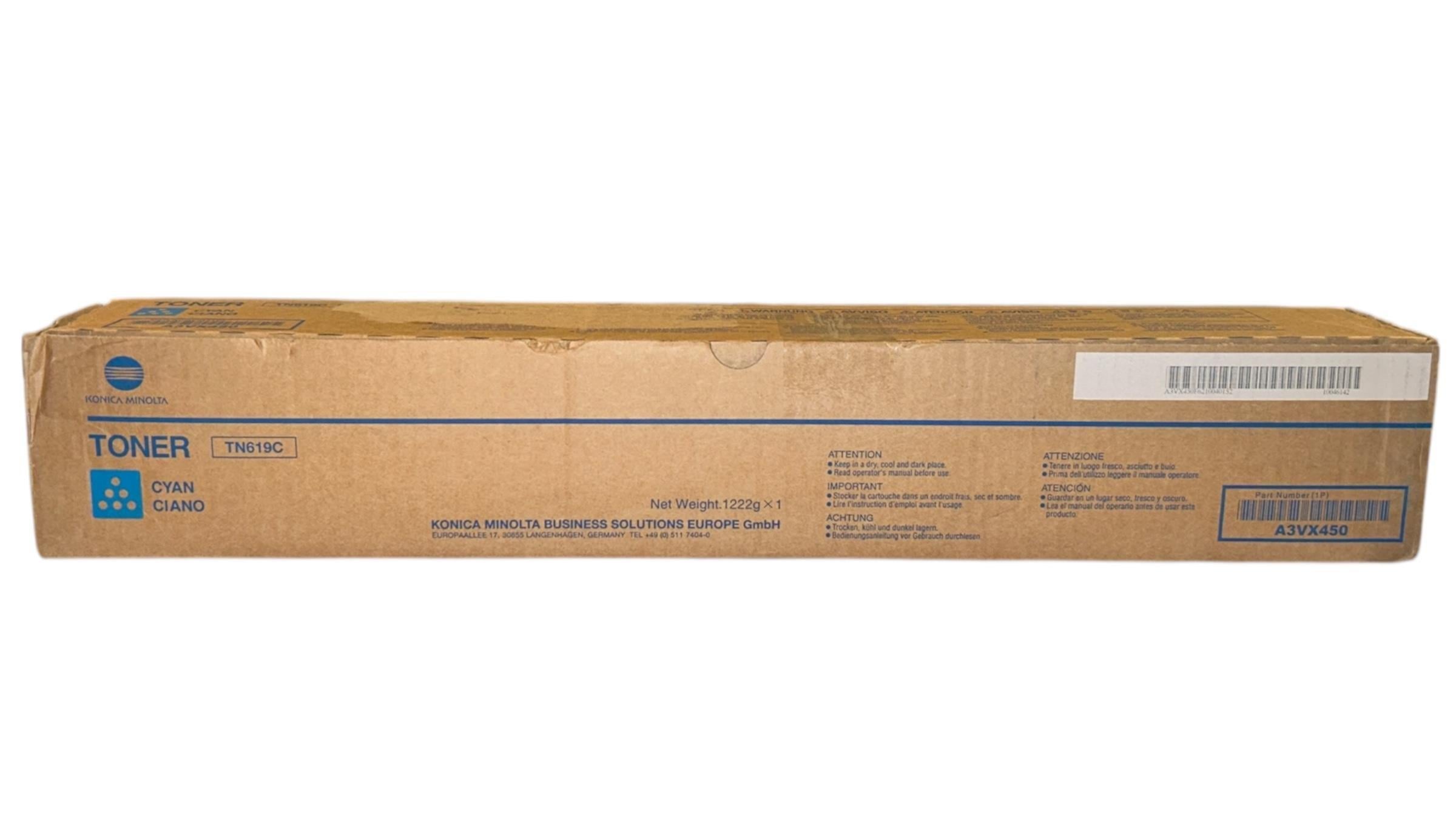 Minolta TN-619 Orjinal Mavi Toner C1060 C1070 C2060 C2070 C4080 A3VX450 78k.