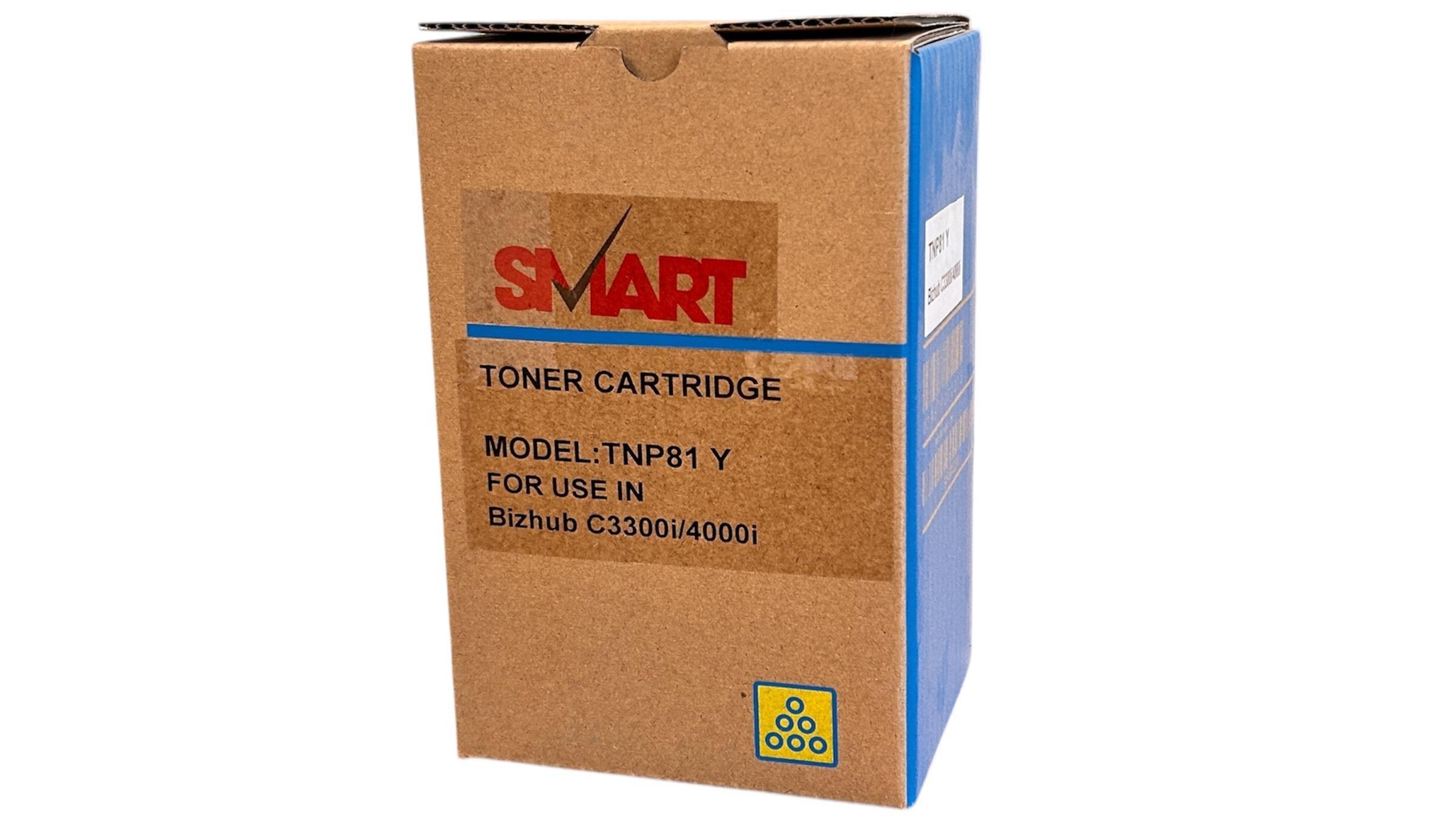 Minolta TNP-81 Smart Sarı Toner Bizhub C-3300i C-4000i