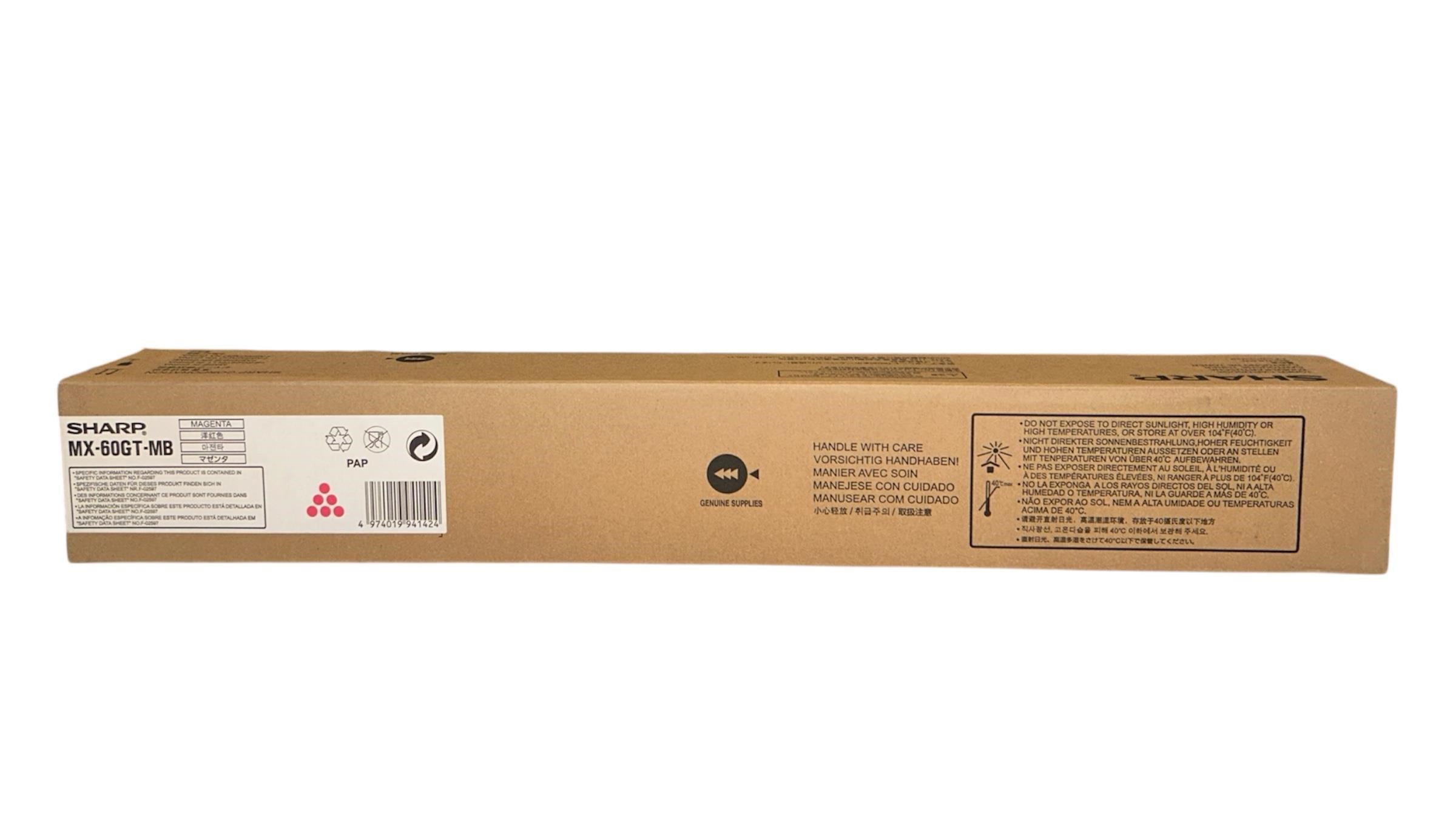 Sharp MX-60GT-MA Orijinal Lower Kırmızı Toner MX3050 3570 5050 5070 MX6000Serisi