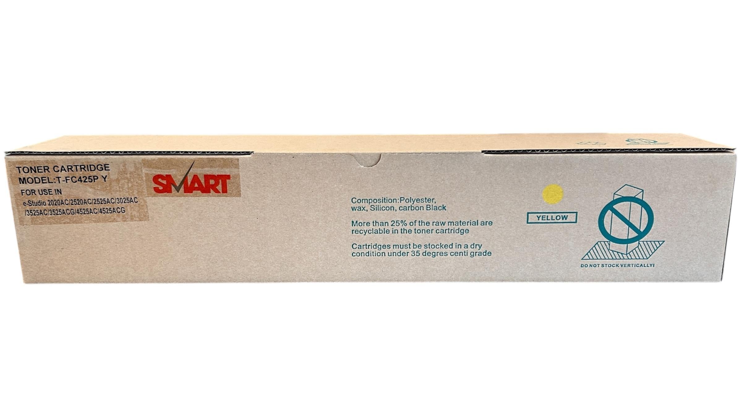 Toshiba T-FC425P-Y Smart Sarı Toner E-Studio 2020AC 2520 2521AC 2525 3025 4525AC