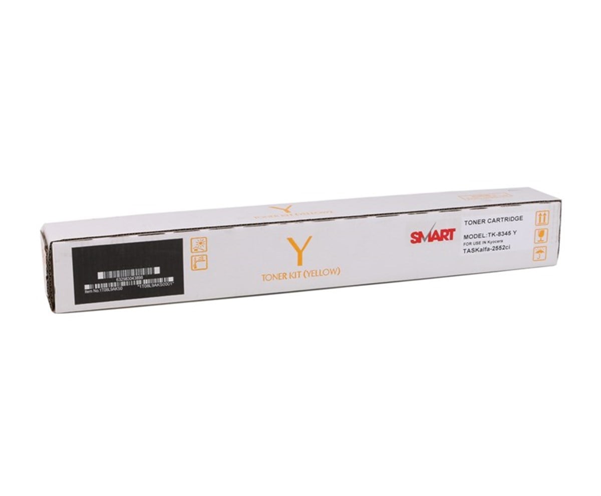 Kyocera Mita TK-8345 muadil By Point  Sarı Toner Taskalfa 2552ci (1T02L7ANL0)
