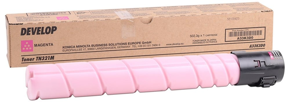 Develop TN-321 Orjinal Kırmızı Toner İneo +224 +284 +364