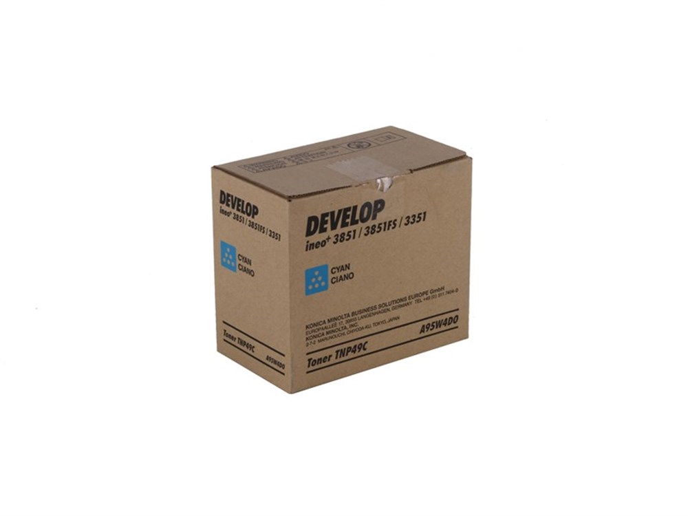 Develop TNP-49 Orjinal Mavi Toner İneo +3851,+3851FS,+3351 (A95W4D0)