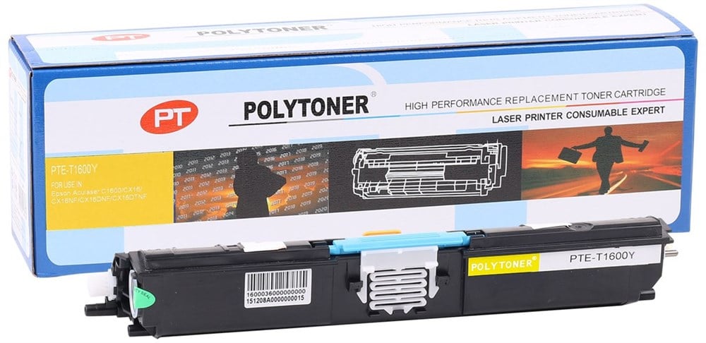 Epson CX16NF muadil By Point toner Sarı C1600-CX16-CX16NF-CX16DNF-CX16DTNF