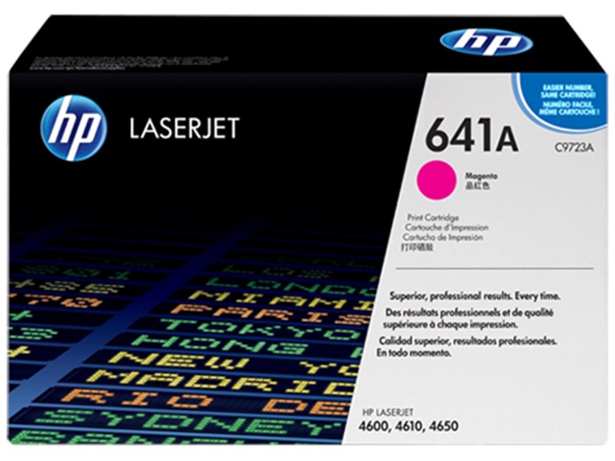 HP C9723A (641A) Orjinal Kırmızı Toner Color LaserJet 4600/4650