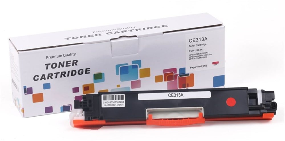 HP CE313A (126A) muadil By Point  Kırmızı Toner CP1025  CRG 729 - Pro 100