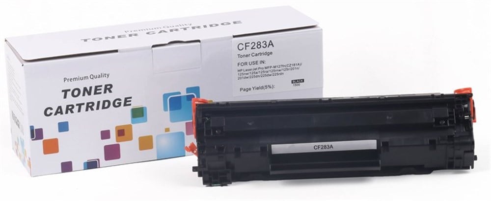 HP CF283A muadil By Point  Toner Pro Mfp M120-M125-M126-M127-M128-M201-M225-M226(1500 Syf)
