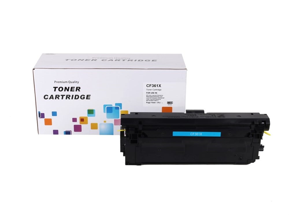 HP CF361X (508X) Mavi muadil By Point  Toner (M552-M553) (9,5k)
