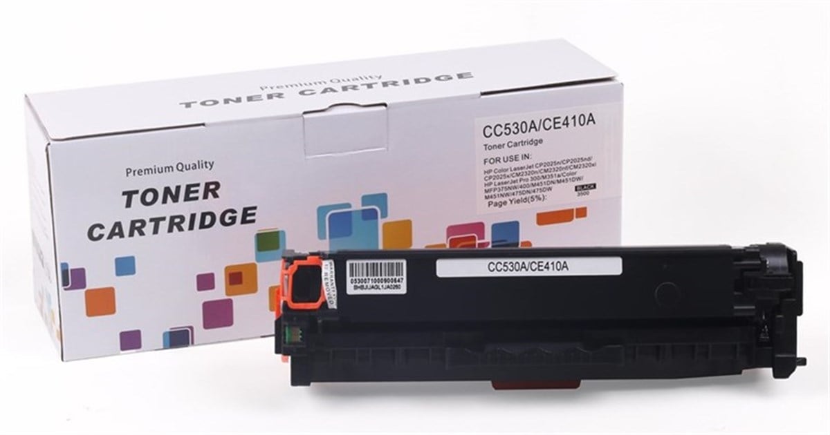 HP Muadil Toner Siyah CC530A(304A)-CE410A(305A) CP2025-CM2320 Pro300-MFP400-M451