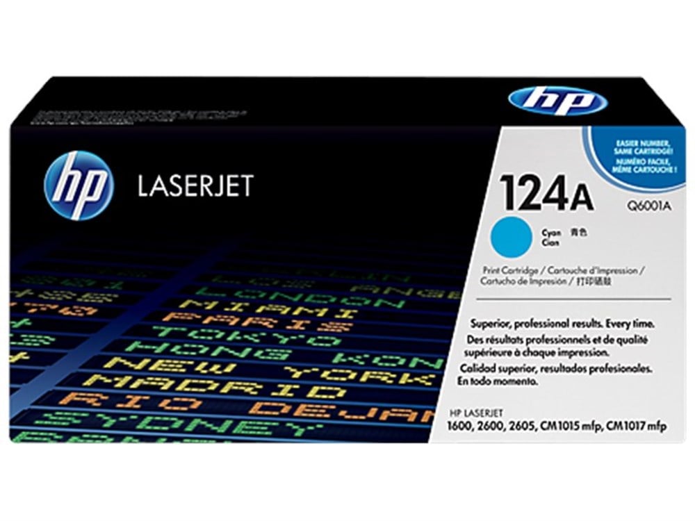 HP Q6001A (124A) Orjinal Mavi Toner