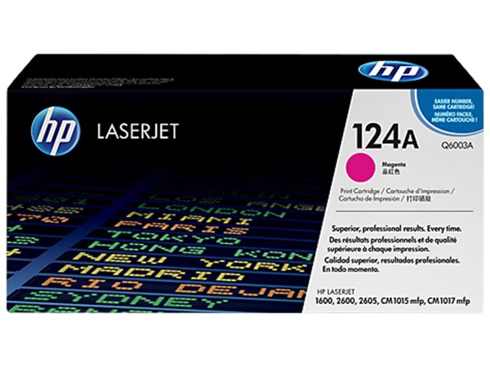 HP Q6003A (124A) Orjinal Kırmızı Toner