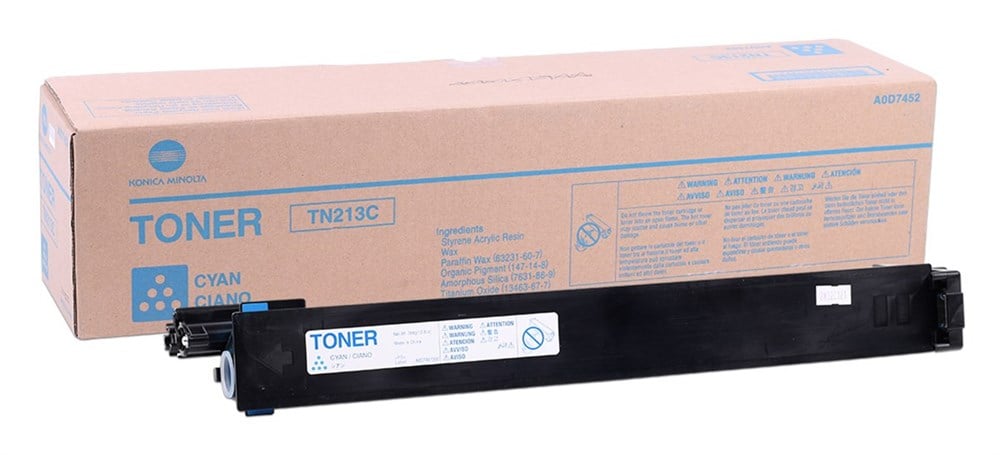 Konica Minolta TN-213 Orjinal Mavi Toner C-253-203 (A0D7452)