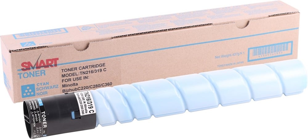 Konica Minolta TN-216 - (TN-319) muadil By Point  Mavi Toner C220-280-360