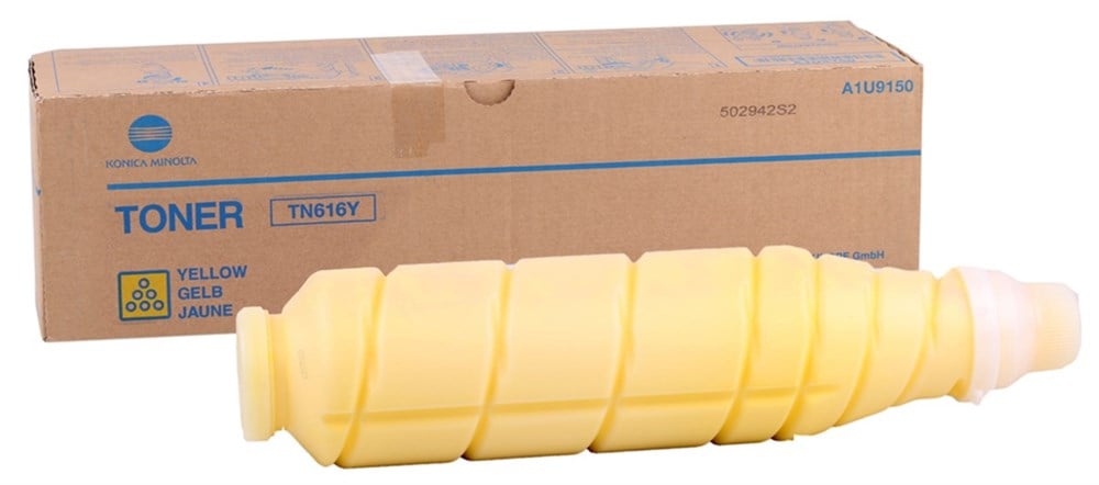 Konica Minolta TN-616 Orjinal Sarı Toner Bizhub C6000-C7000 (A1U9253)
