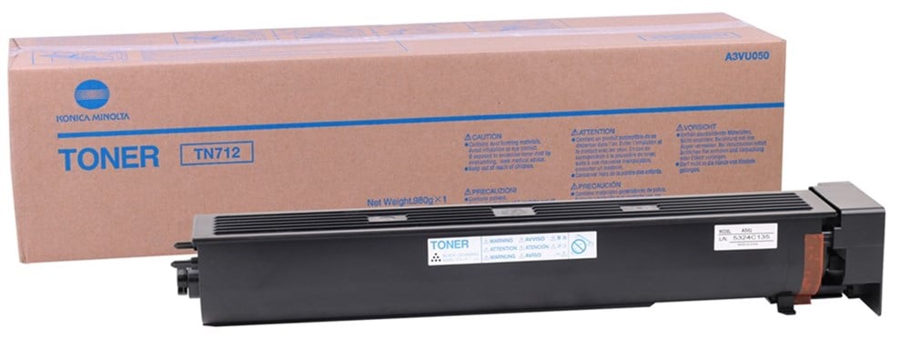 Konica Minolta TN-712 Orjinal Toner Bizhub 654-654e-754-754e (A3VU050)
