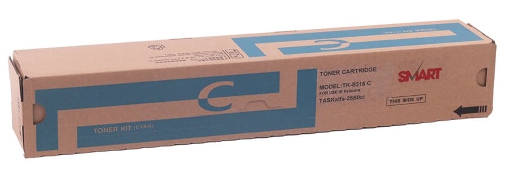 Kyocera Mita TK-8315 muadil By Point  Mavi Toner Taskalfa 2550ci