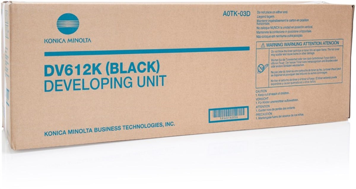 Minolta DV-612K Orjinal Developer Ünit Bizhub 552-652-C452-C552 (A0TK03D)