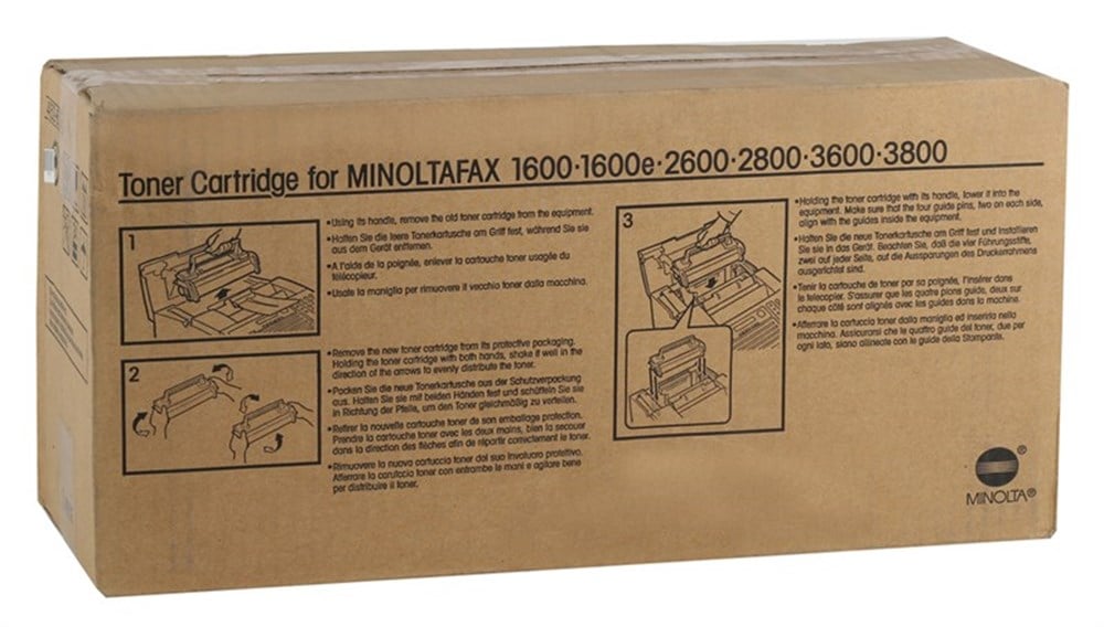 Minolta MF1600 Orjinal Toner MF2600-MF2800-MF3600-MF3800 Develop 4600 (4152-611)