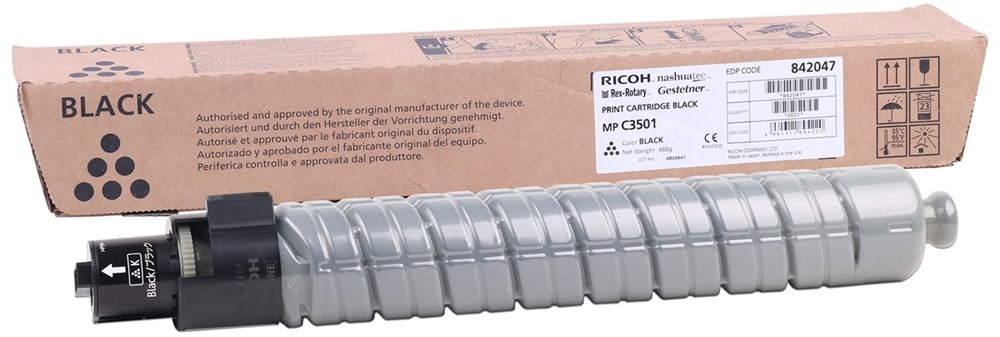 Ricoh MP-C 3001 Orjinal Siyah Toner MP-C 3501 (842047-841579-841424) (22500 Syf)
