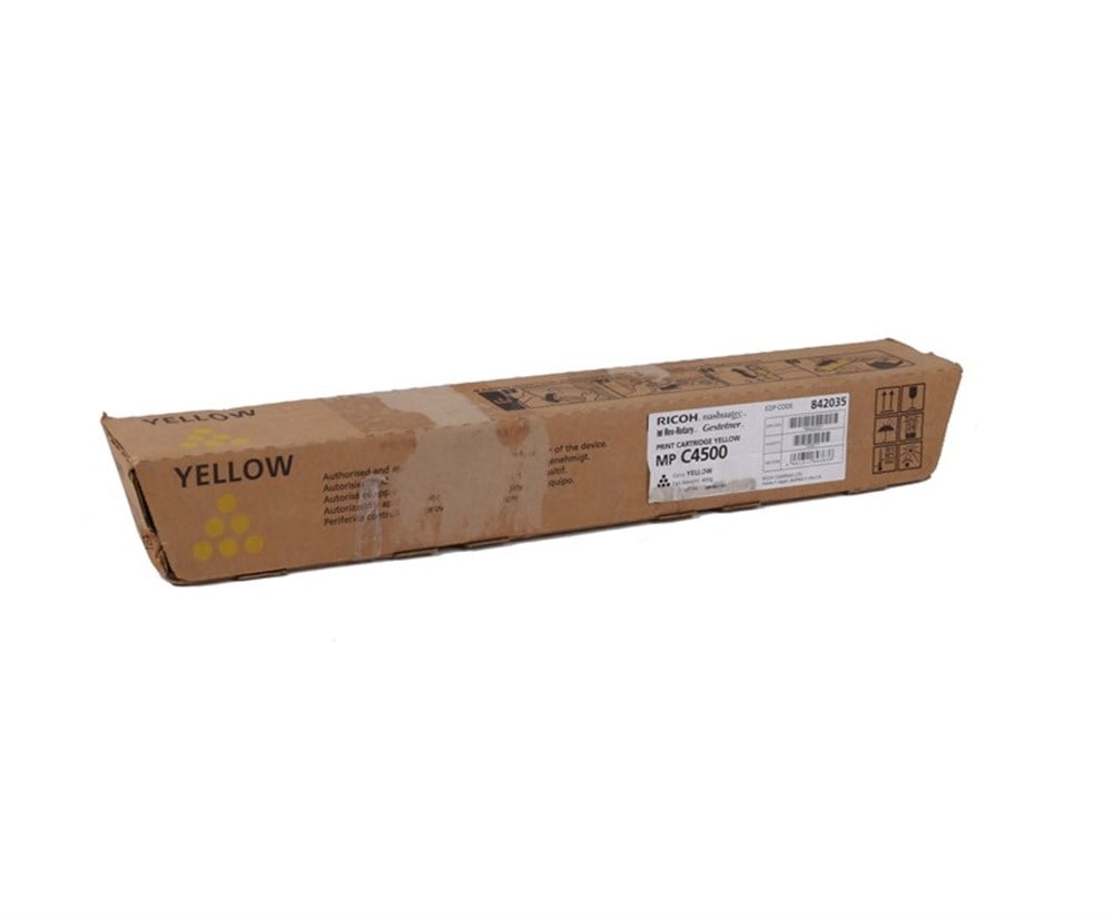 Ricoh MP-C 3500 Orjinal Sarı Toner MP-C4500 (888609-842035) (17,000 Syf.)