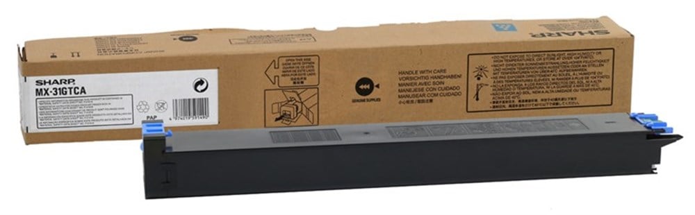 Sharp MX-31GTCA Orjinal Mavi Toner MX2600-2301-3100-4100-4101-5000-5001-5100