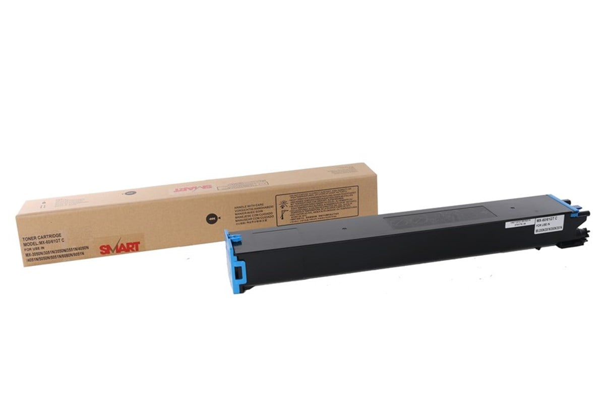 Sharp MX-60GTCA muadil By Point  Mavi Toner MX-3050-3570-4070-5050-5070 MX-6000 Serisi