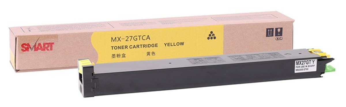Sharp MX-27GTYA muadil By Point  Sarı Toner MX-2300-2700-3500-3501-4500-4501