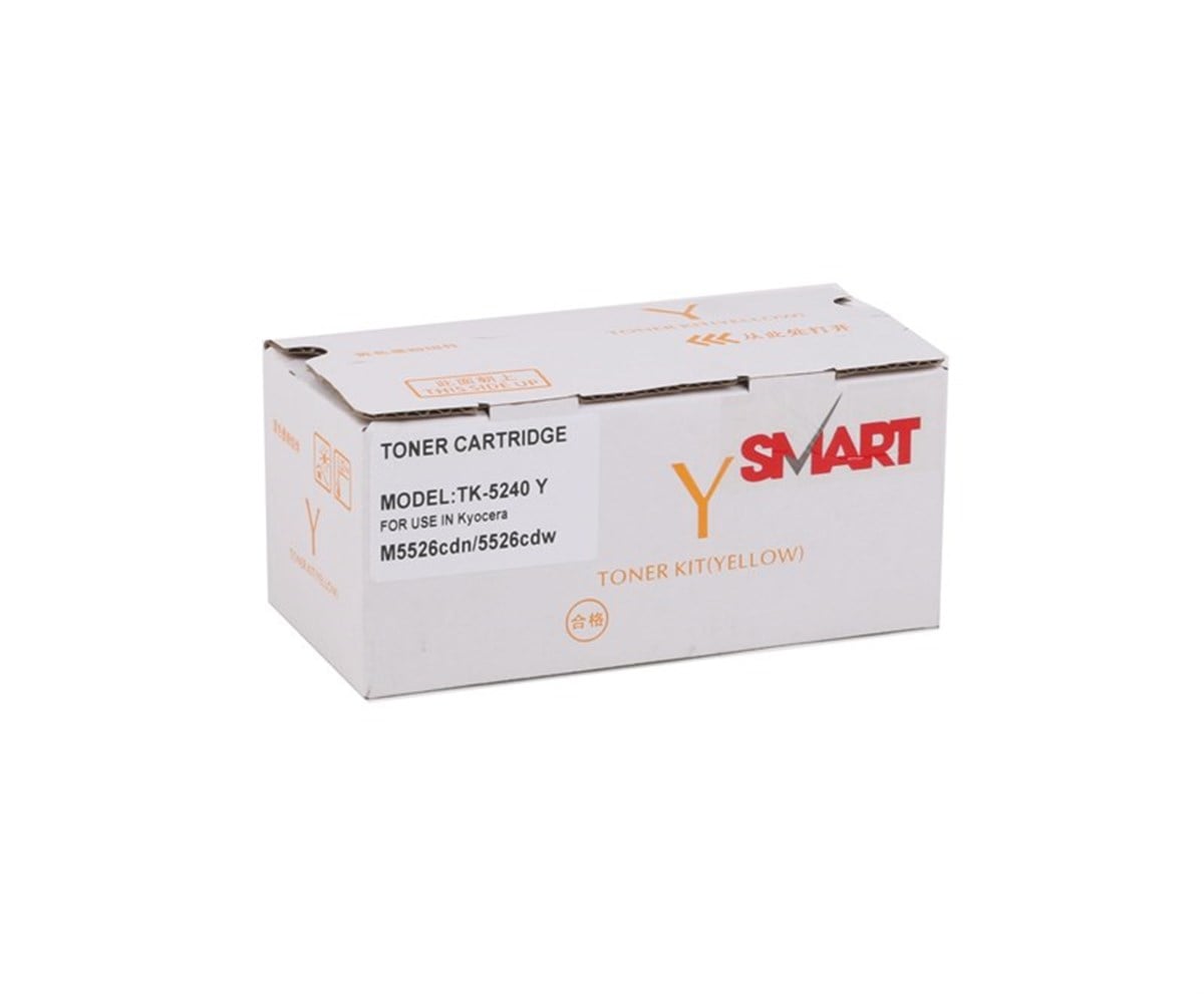 Kyocera Mita TK-5240 muadil By Point  Sarı Toner M5026-M5526 MC-3326 (1T02R7ANL0)
