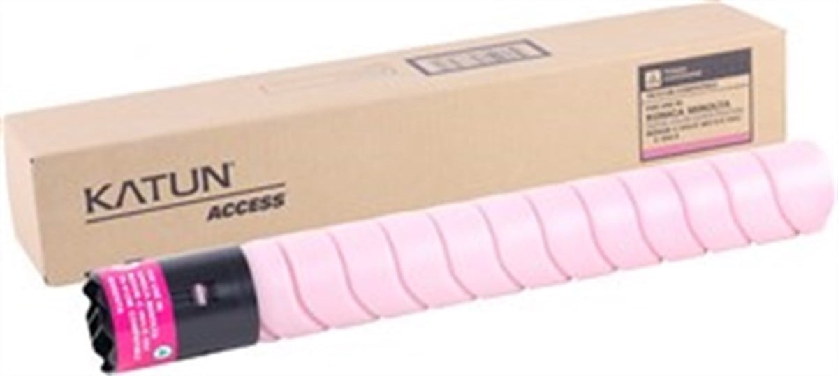 44788-Minolta-Develop TN-512,TN-324 Katun Kırmızı Toner C258,C308,C368,C454,C554