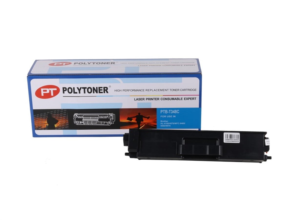 Brother TN-348C muadil By Point toner Mavi DCP-9270CDN HL-4570CDW MFC-9970CDW (6k)