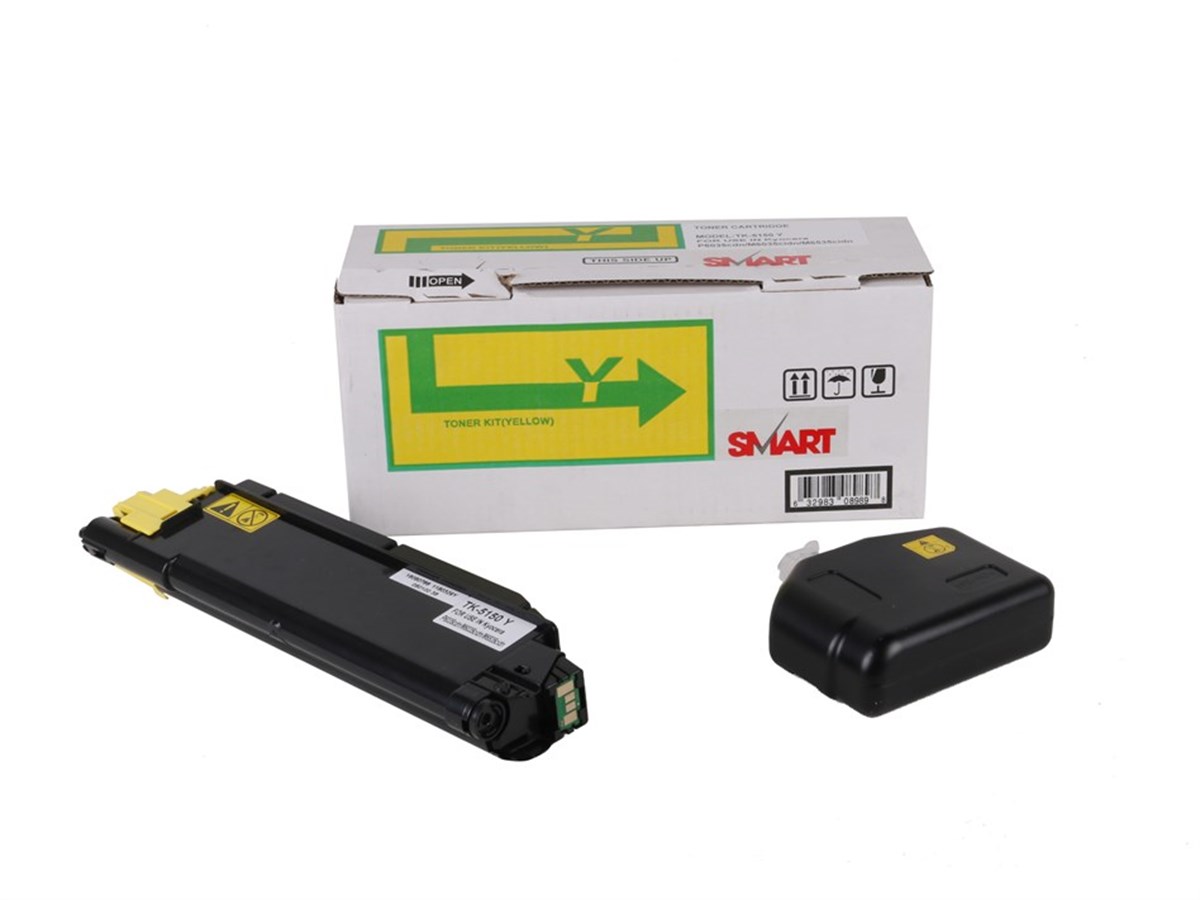 Kyocera Mita TK-5150 Sarı muadil By Point  Toner Ecosys P6035-P6535 (1T02NSANL0)