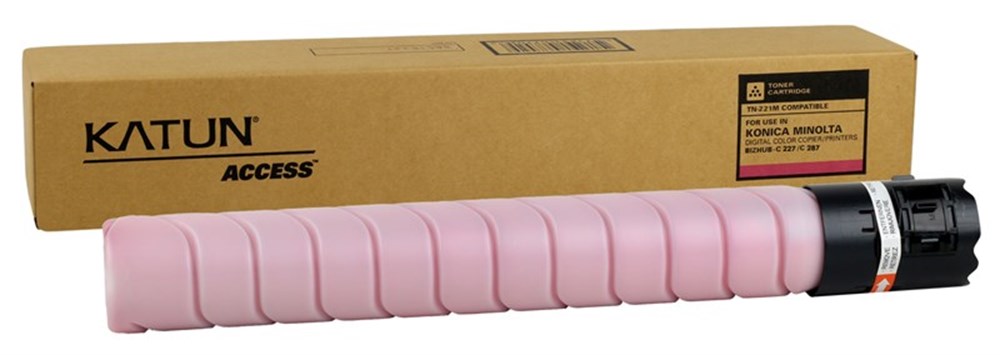 49188-Konica Minolta TN-221 Katun Kırmızı Toner Bizhub C227-C287
